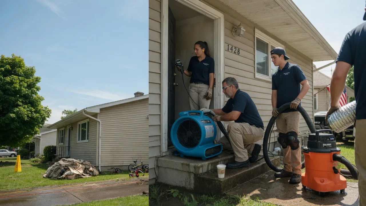 Water Damage Restoration in New Bavaria, OH near me